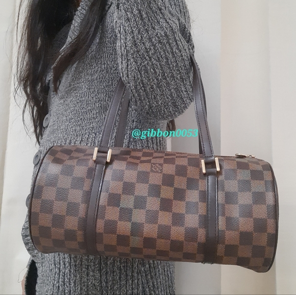 Louis Vuitton Brown Checkered Shoulder Bag - Picture 6 of 16